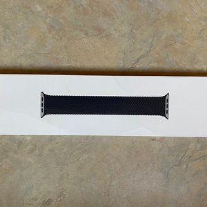Charcoal Braided Solo Loop Apple Watch Band